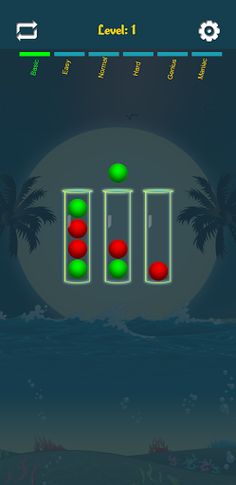 Sorting Color Logic Puzzle - Screenshot 1