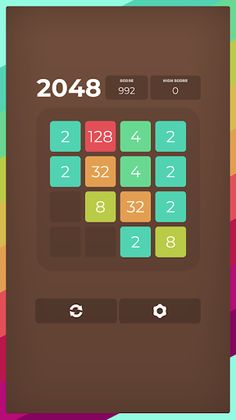 2048 Puzzle Game - Screenshot 2