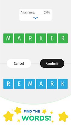 Anagrams - Screenshot 1