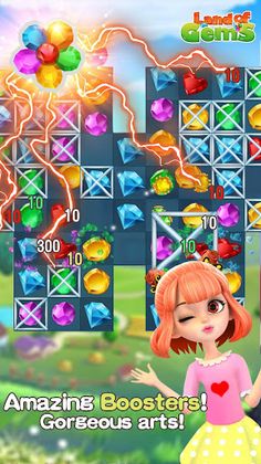 Land of Gems: Classic Match 3 - Screenshot 2