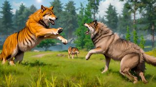 The Wolf Games Wild Animal Sim - Screenshot 2