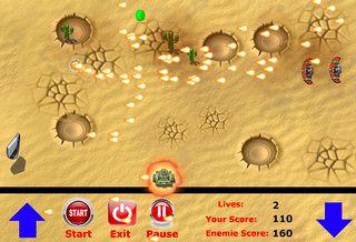 Shield defender pong - Screenshot 1