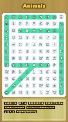 Word Search - Crossword Puzzle - Screenshot 2