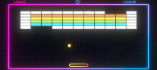 Brick Breaker Neon - Screenshot 3