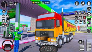 Oil Tanker Truck Games 2023 3D - Screenshot 2