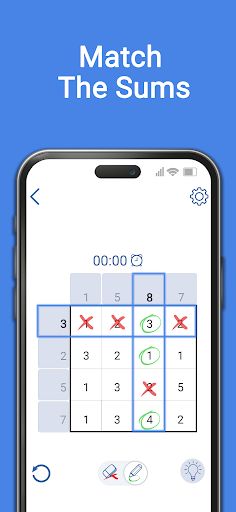 Number Sum - Cross Solver - Screenshot 1