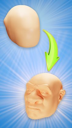 Face Sculpt 3D Sculpting Games - Screenshot 3