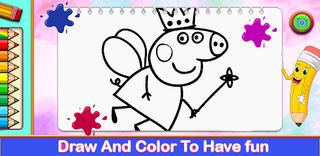 Peppo Piglet Coloring Book - Screenshot 1