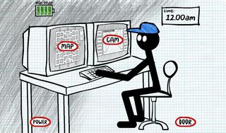 Stickman Five Nights Survival - Screenshot 1