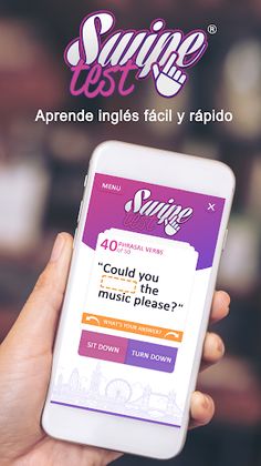 English Swipe Test - Screenshot 1