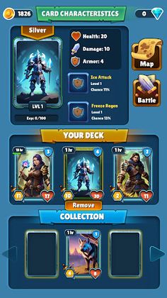 Card Battles: Collect Heroes - Screenshot 3