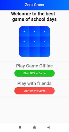Zero Cross - Screenshot 1