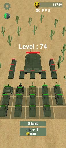 Tank Merge Battle - Screenshot 1
