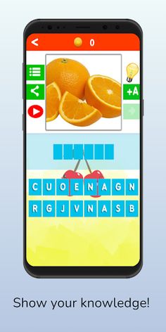 English Fruits Quiz - Learning - Screenshot 2