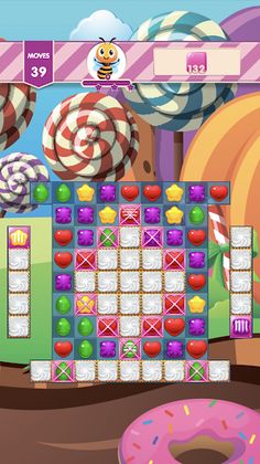 Bee Rush: Match 3 Candy Puzzle - Screenshot 2