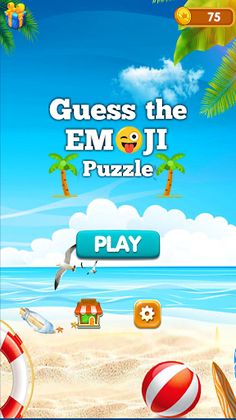 Quiz: Guess the Emoji Puzzle! - Screenshot 1
