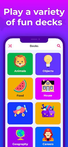 Charades for Kids - Guess Up - Screenshot 3