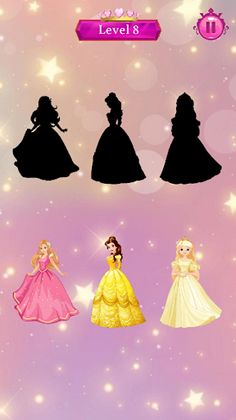 Princess Shadow Puzzle Game - Screenshot 2