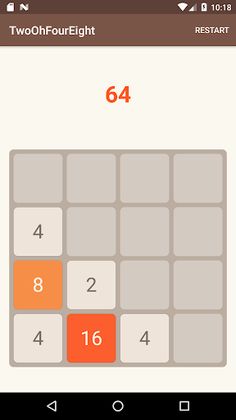 TwoOhFourEight - 2048 clone - Screenshot 2