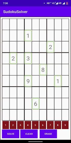 SudokuSolver - Screenshot 1