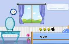 Simple Escape Games - Blue Wal - Screenshot 2