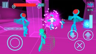 Stickman Neon Gun Warriors - Screenshot 3