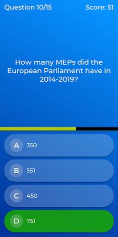 EU Quiz - Screenshot 3