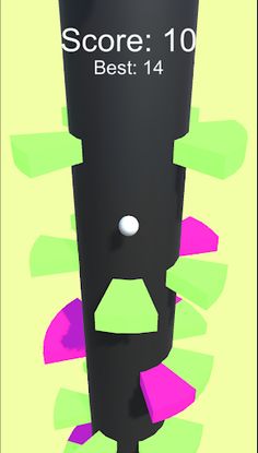 Falling ball - Screenshot 3