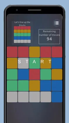 2D Rubiks Cube: Make Rainbow - Screenshot 2
