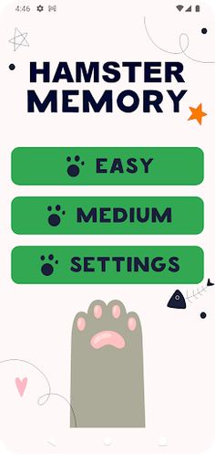 Hamster Memory - Screenshot 1