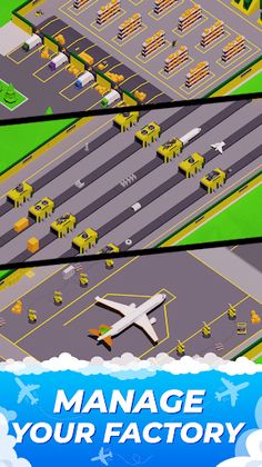Idle Airplane: Factory Tycoon - Screenshot 1