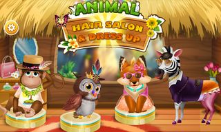 Animal Hair Salon & Dress Up - - Screenshot 1