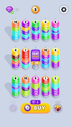 Sort To Merge - Logic Puzzle - Screenshot 1