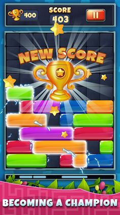 Block Drop Puzzle: Jewel Slide - Screenshot 4
