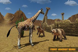 Giraffe Family Life Jungle Sim - Screenshot 3