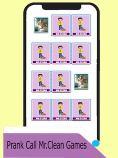 Fake Call Mr Clean Game - Screenshot 4