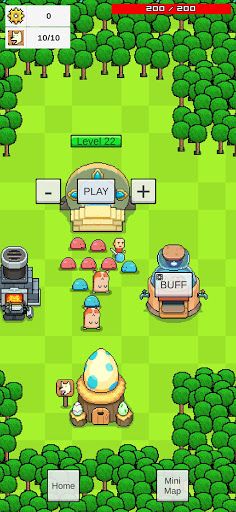 Pixel Pet teams: offline games - Screenshot 1