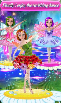 Ballerina Fairy Dressup Game - Screenshot 1