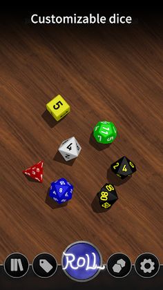 Real Physics Dice - Screenshot 1