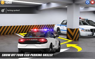 Police car parking games car - Screenshot 1