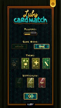 Luby Card Match - Screenshot 1