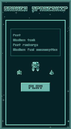Broken Spaceship Game - Screenshot 1
