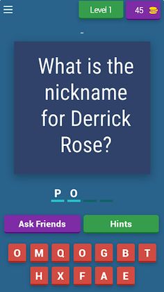 NBA SlamDunk Basketball Quiz - Screenshot 1