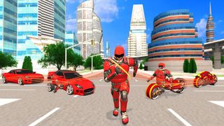 Super Speed flying hero games - Screenshot 2