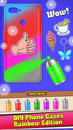 DIY Mobile Cover design Game - Screenshot 1