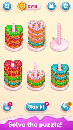 Super Color Sort Puzzle Game - Screenshot 2