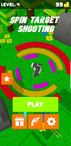 Spin Target Shooting - Screenshot 1