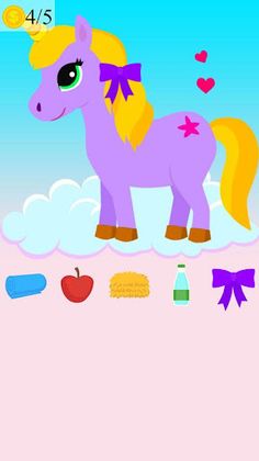 unicorn care game - Screenshot 1