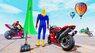 Spider Bike Racing :Bike Game - Screenshot 1