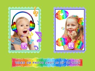 Crazy Rainbow Selfie Lense Cam - Screenshot 2